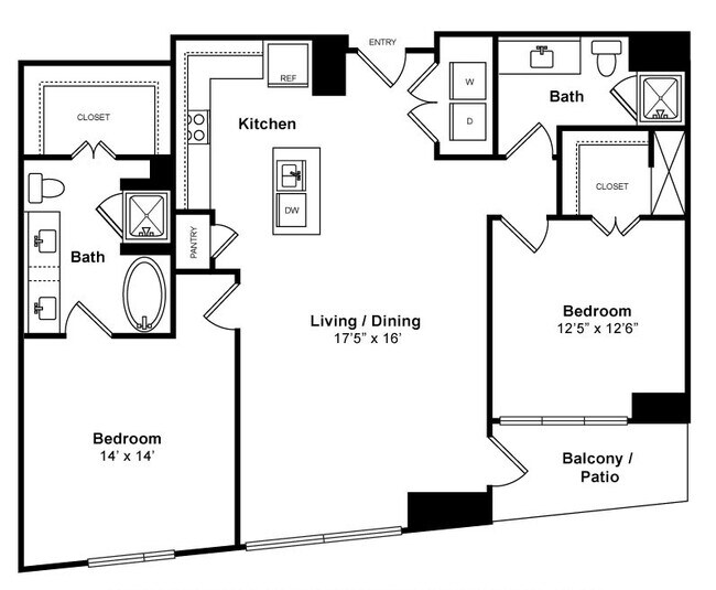 Integrity - High-Rise 06104 floor plan